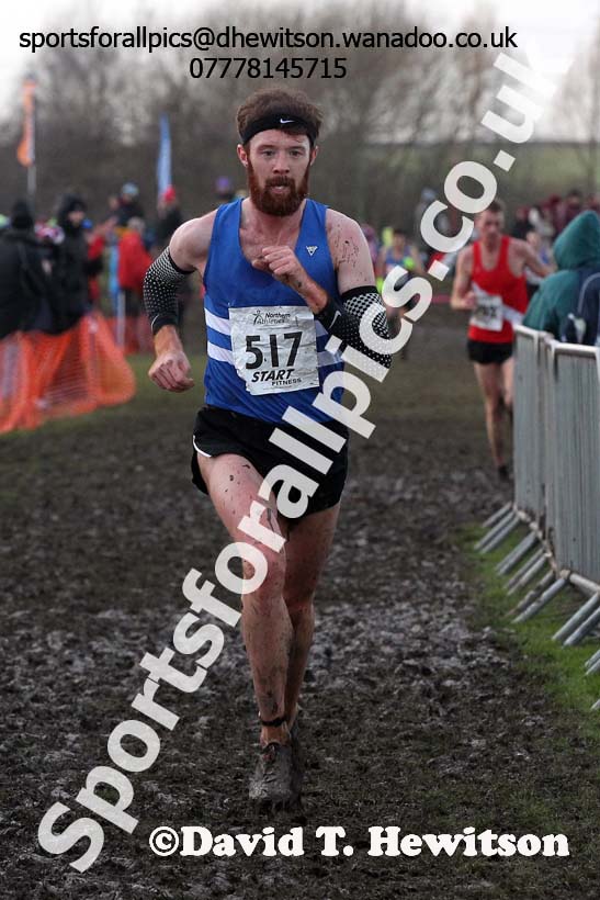 Senior mens Northern Cross Country  Championships, Pontefract. Photo: David T. Hewitson/Sports for All Pics